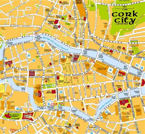 map of cork city centre